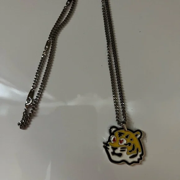 Louis Vuitton x Nigo Tiger Pendant Necklace